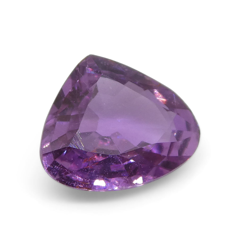 1.15ct Heart Pink Sapphire from East Africa, Unheated - Skyjems Wholesale Gemstones