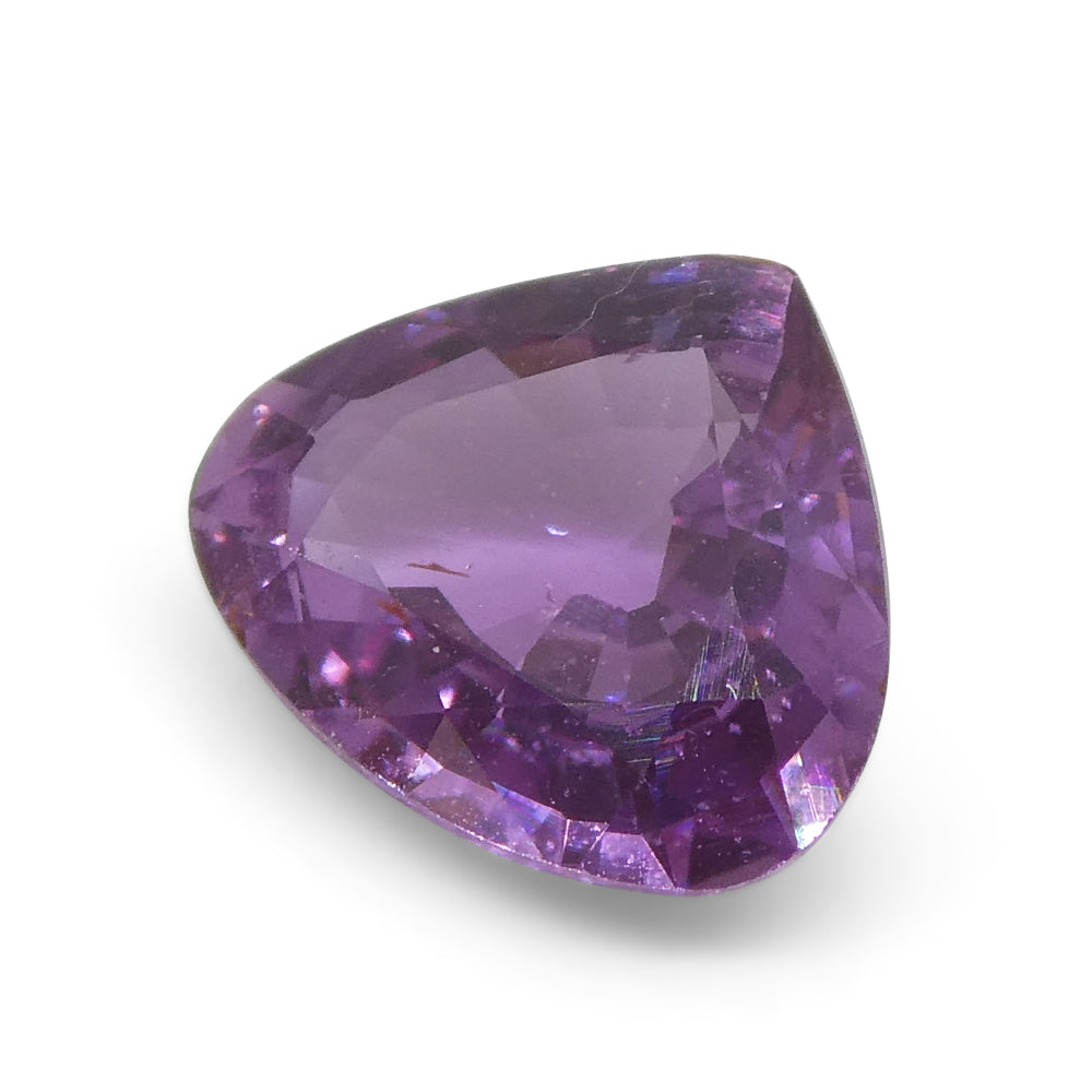 1.15ct Heart Pink Sapphire from East Africa, Unheated - Skyjems Wholesale Gemstones