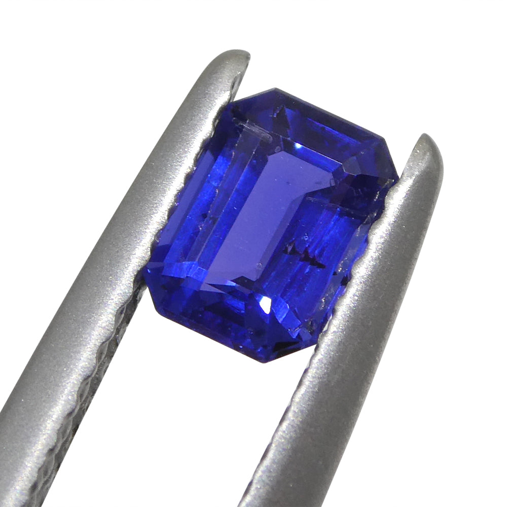 Sapphire 0.62 cts 5.46 x 4.02 x 2.71 Emerald Cut Blue  $620