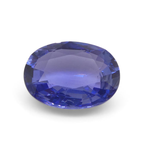 1.17ct Oval Blue Sapphire from East Africa, Unheated