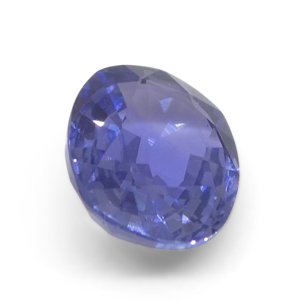 1.17ct Oval Blue Sapphire from East Africa, Unheated - Skyjems Wholesale Gemstones