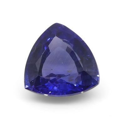 1.09ct Trillion Blue Sapphire from East Africa, Unheated - Skyjems Wholesale Gemstones