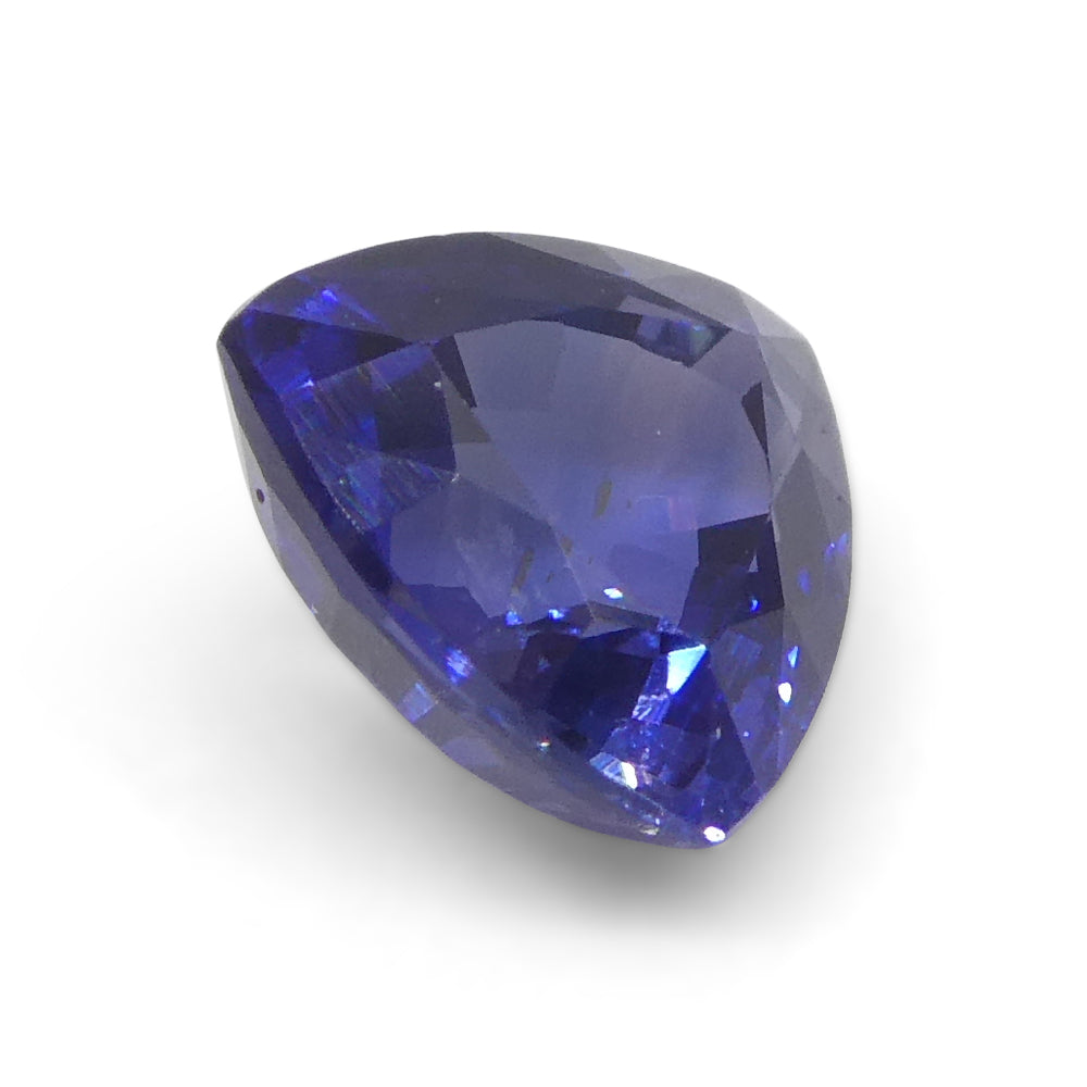 1.09ct Trillion Blue Sapphire from East Africa, Unheated - Skyjems Wholesale Gemstones