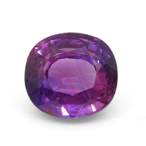 0.96ct Cushion Pink Sapphire from East Africa, Unheated - Skyjems Wholesale Gemstones