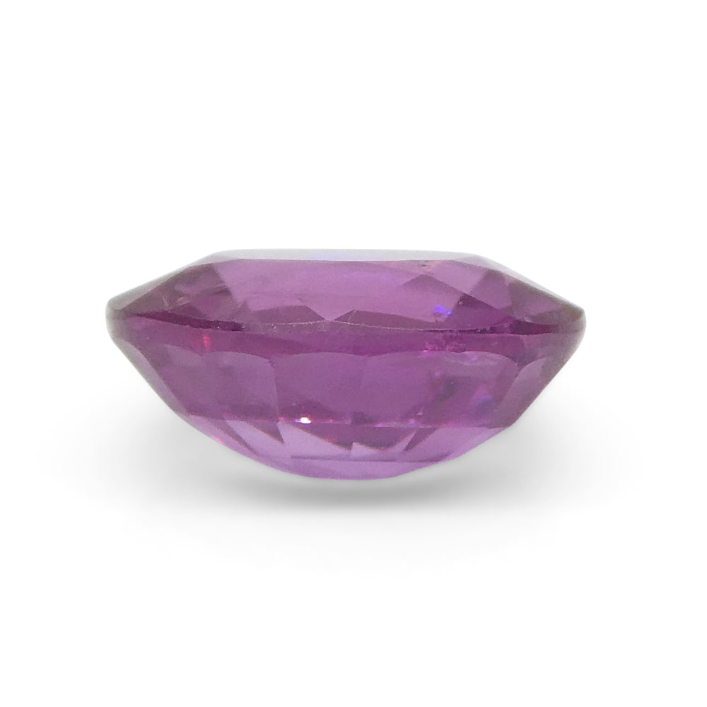 0.91ct Oval Pink Sapphire from East Africa, Unheated - Skyjems Wholesale Gemstones