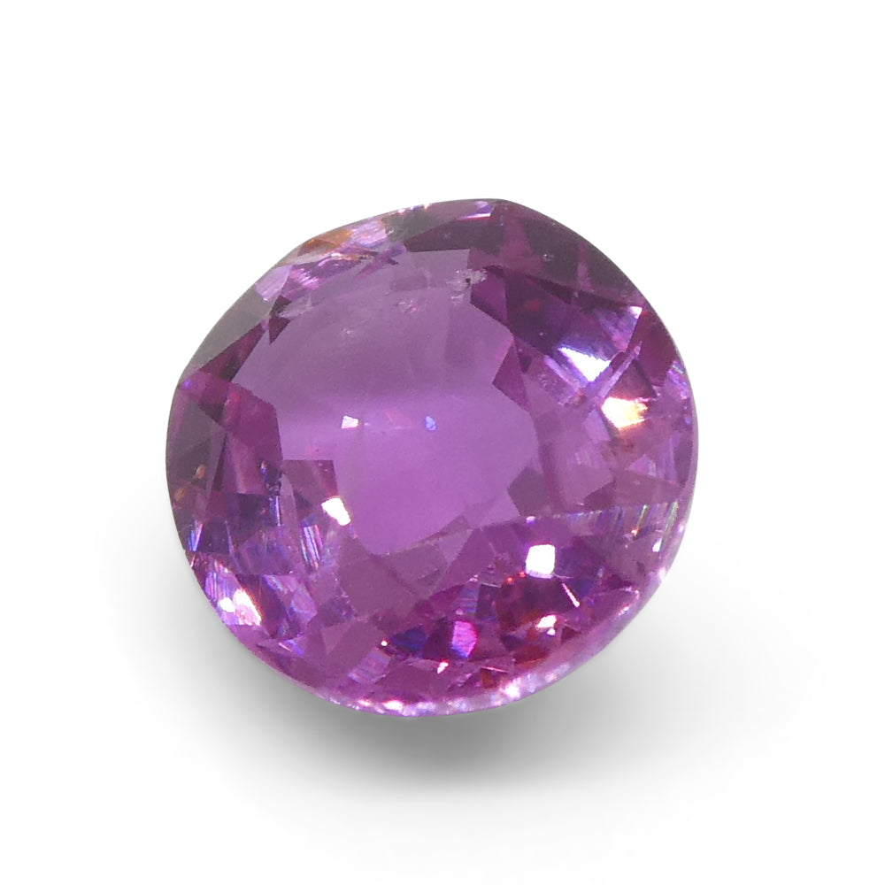 0.91ct Oval Pink Sapphire from East Africa, Unheated - Skyjems Wholesale Gemstones