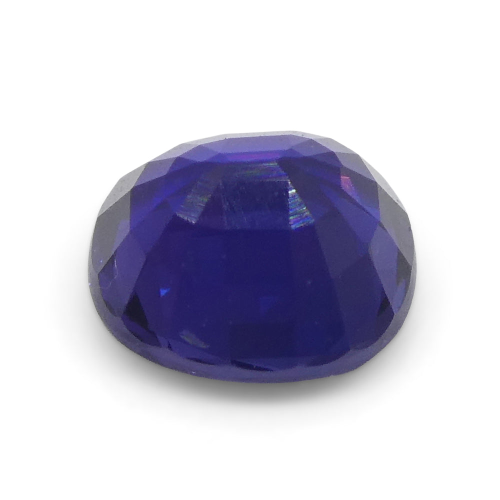 0.94ct Cushion Blue Sapphire from East Africa, Unheated - Skyjems Wholesale Gemstones