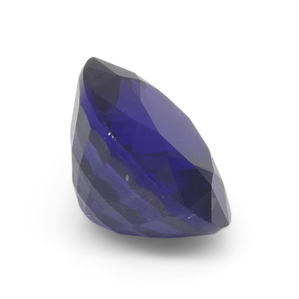 0.94ct Cushion Blue Sapphire from East Africa, Unheated - Skyjems Wholesale Gemstones