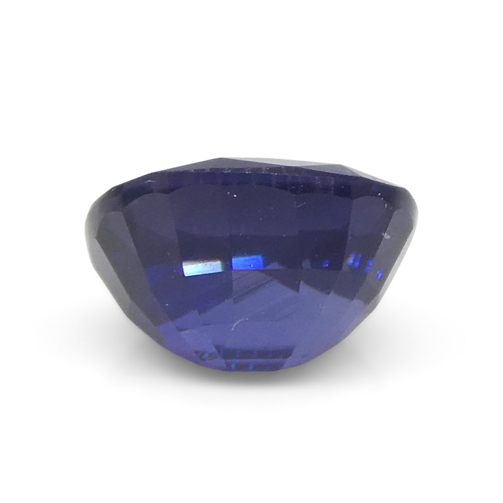 0.94ct Cushion Blue Sapphire from East Africa, Unheated - Skyjems Wholesale Gemstones