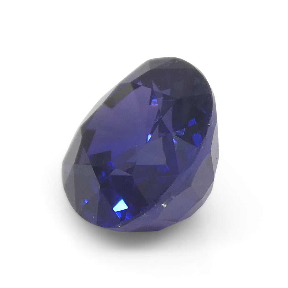 0.94ct Cushion Blue Sapphire from East Africa, Unheated - Skyjems Wholesale Gemstones