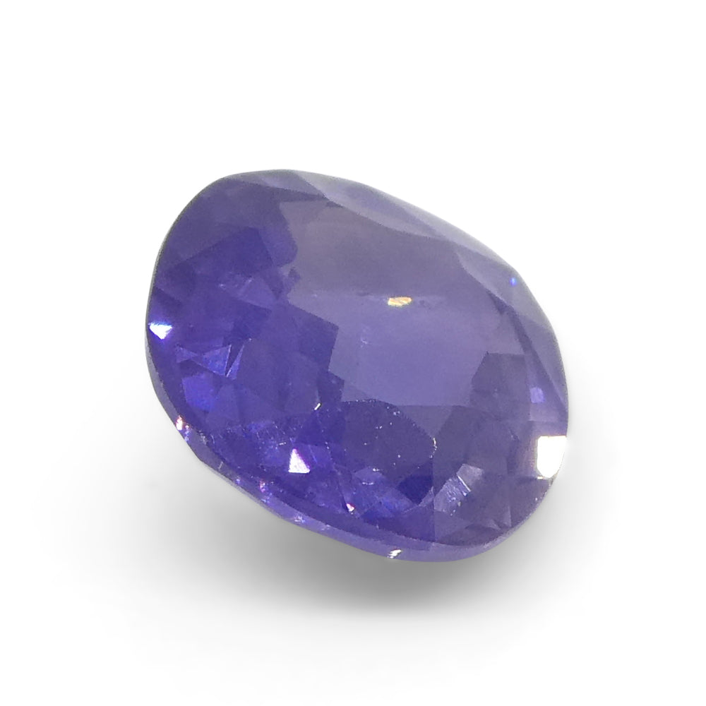 0.78ct Cushion Blue Sapphire from East Africa, Unheated - Skyjems Wholesale Gemstones