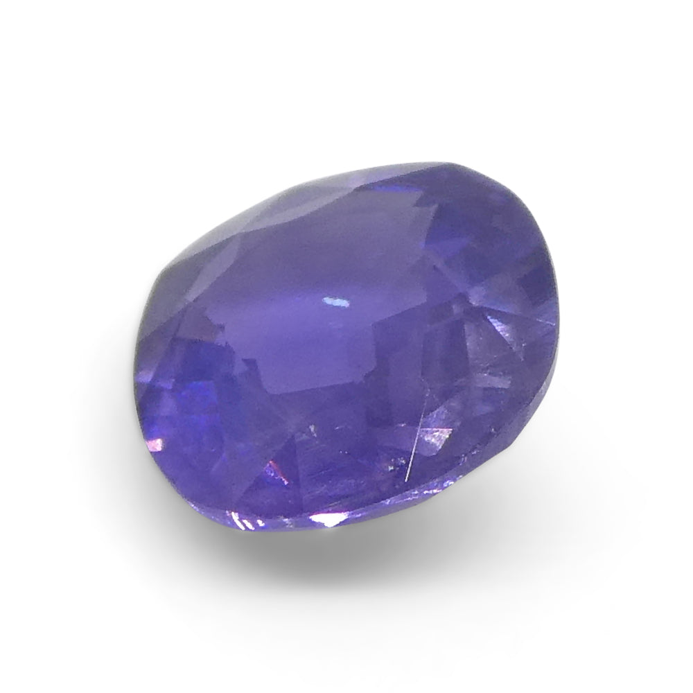 0.78ct Cushion Blue Sapphire from East Africa, Unheated - Skyjems Wholesale Gemstones