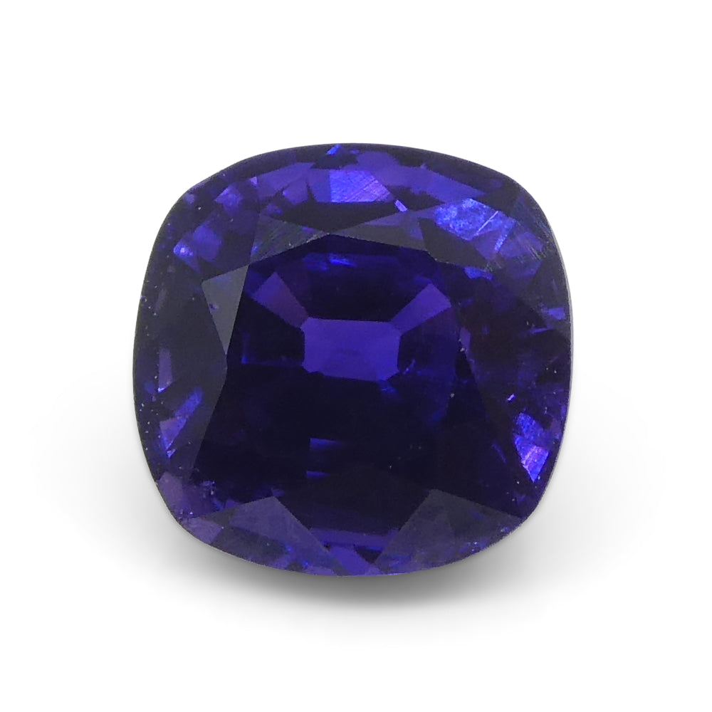 0.95ct Square Cushion Purple Sapphire from Madagascar - Skyjems Wholesale Gemstones