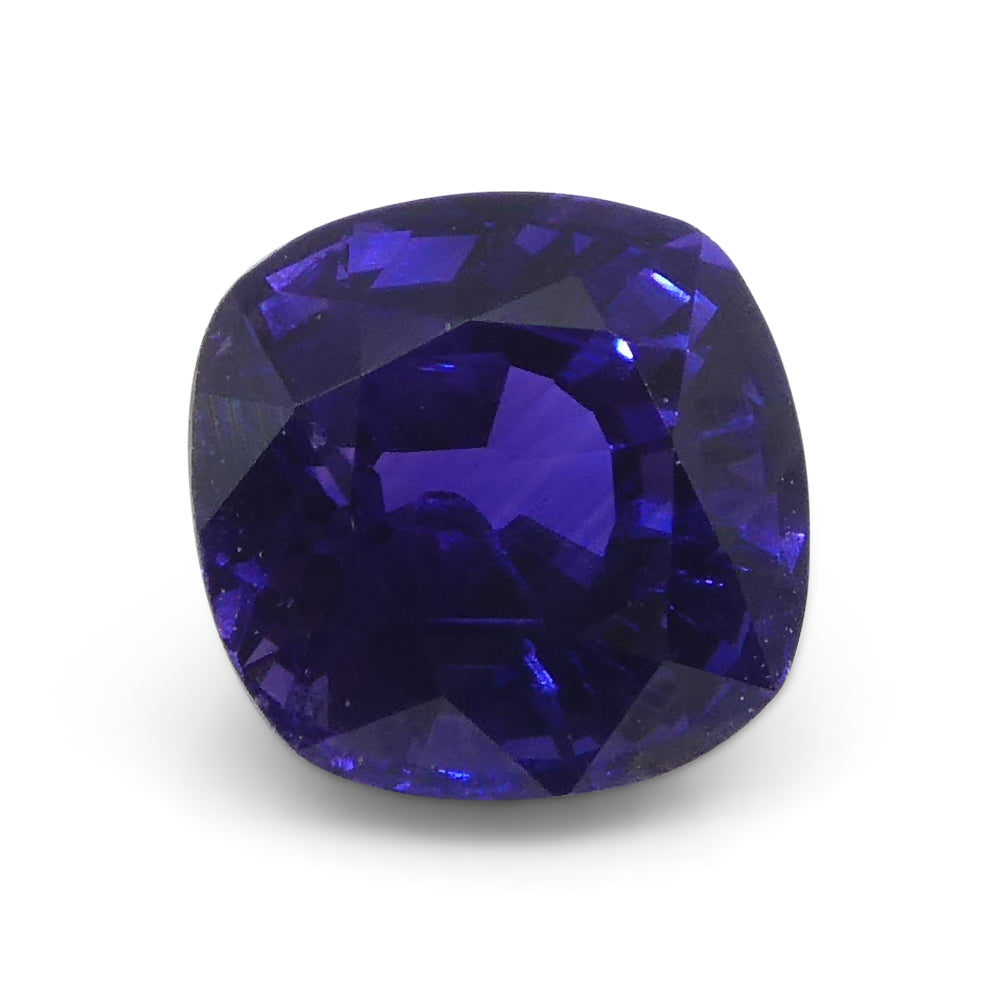 0.95ct Square Cushion Purple Sapphire from Madagascar - Skyjems Wholesale Gemstones