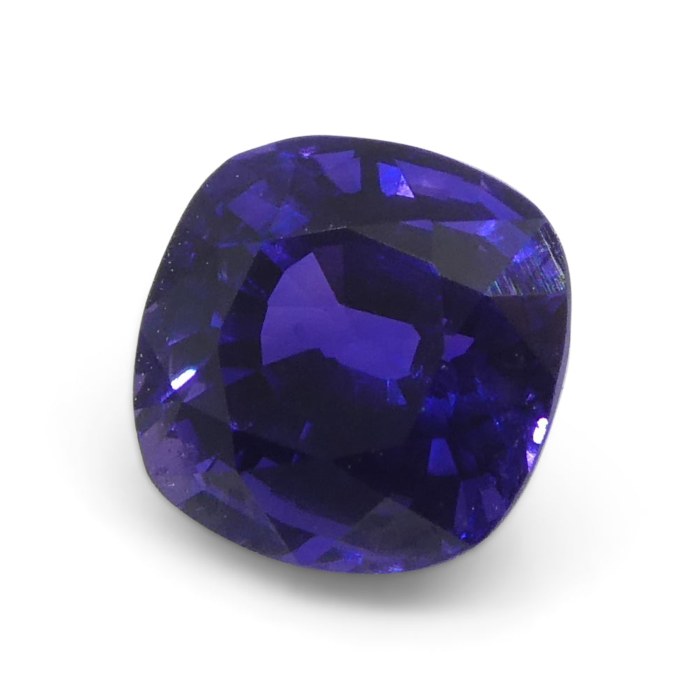 0.95ct Square Cushion Purple Sapphire from Madagascar - Skyjems Wholesale Gemstones