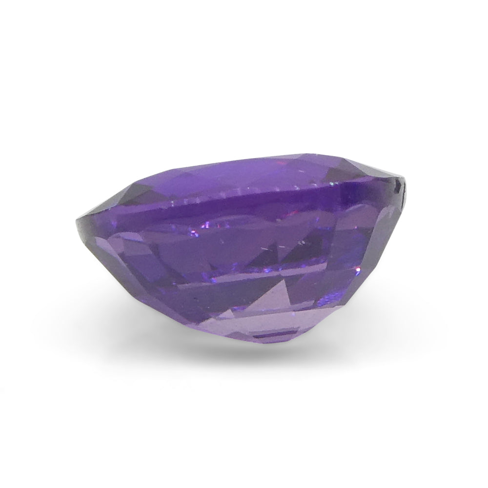 0.97ct Cushion Purple  Sapphire from East Africa, Unheated - Skyjems Wholesale Gemstones