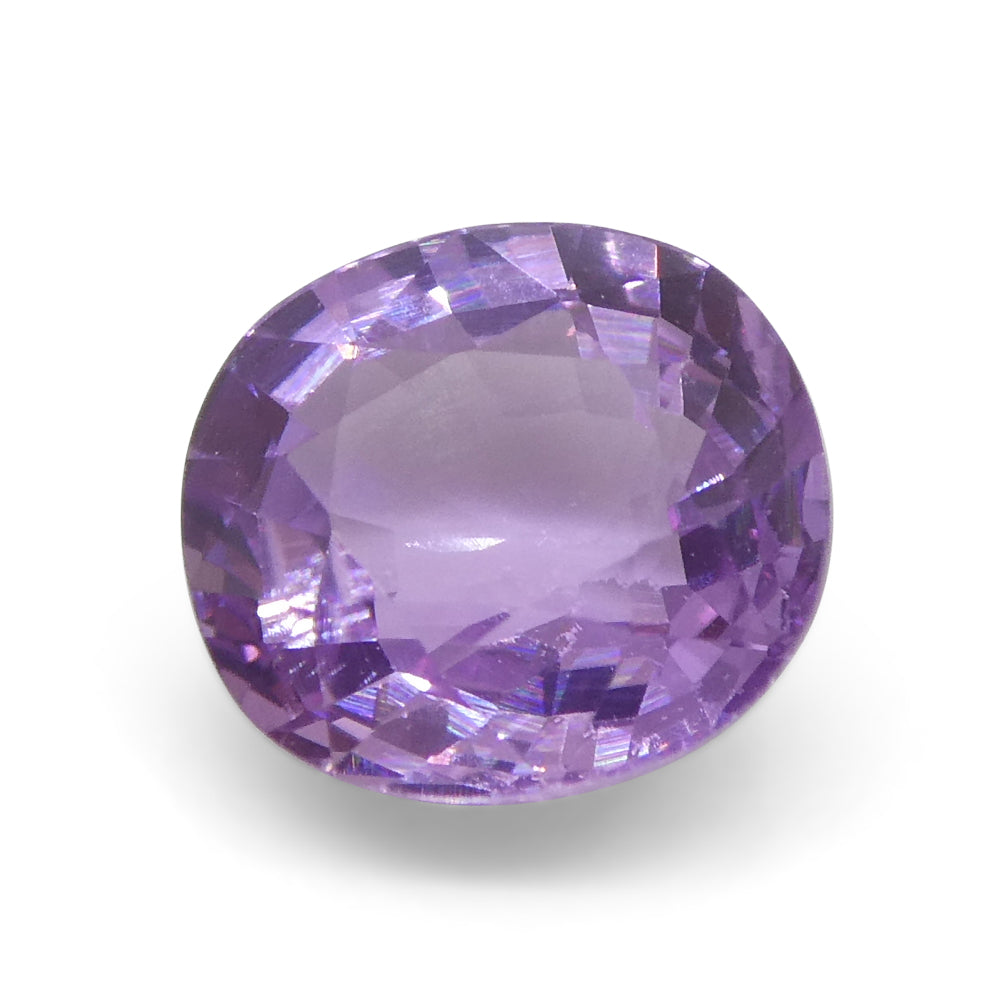 0.92ct Cushion Pink Sapphire from East Africa, Unheated - Skyjems Wholesale Gemstones