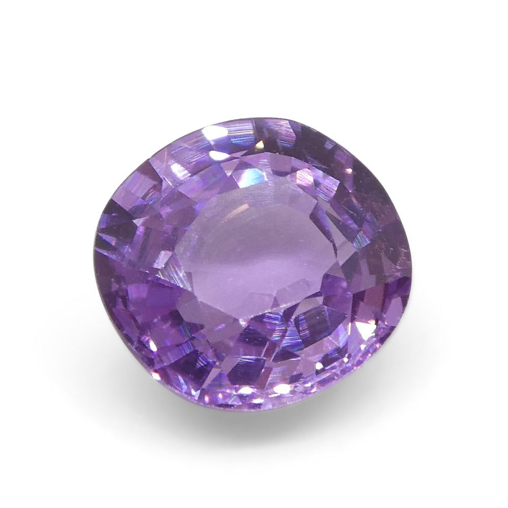 0.92ct Cushion Pink Sapphire from East Africa, Unheated - Skyjems Wholesale Gemstones