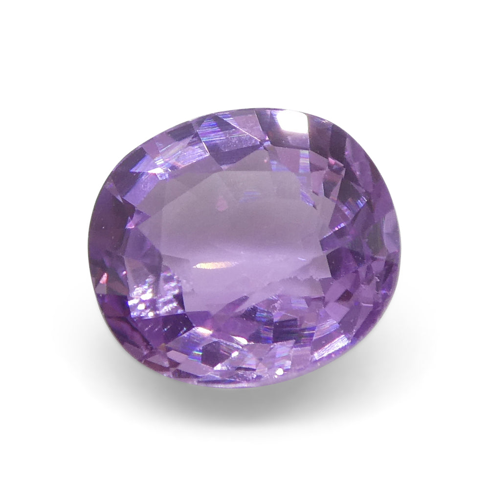 0.92ct Cushion Pink Sapphire from East Africa, Unheated - Skyjems Wholesale Gemstones