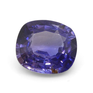 0.85ct Cushion Blue Sapphire from East Africa, Unheated - Skyjems Wholesale Gemstones