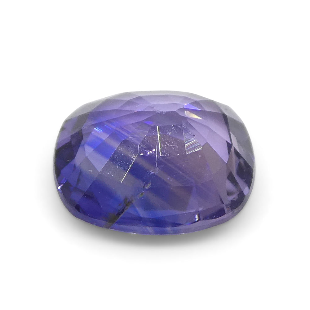 0.85ct Cushion Blue Sapphire from East Africa, Unheated - Skyjems Wholesale Gemstones