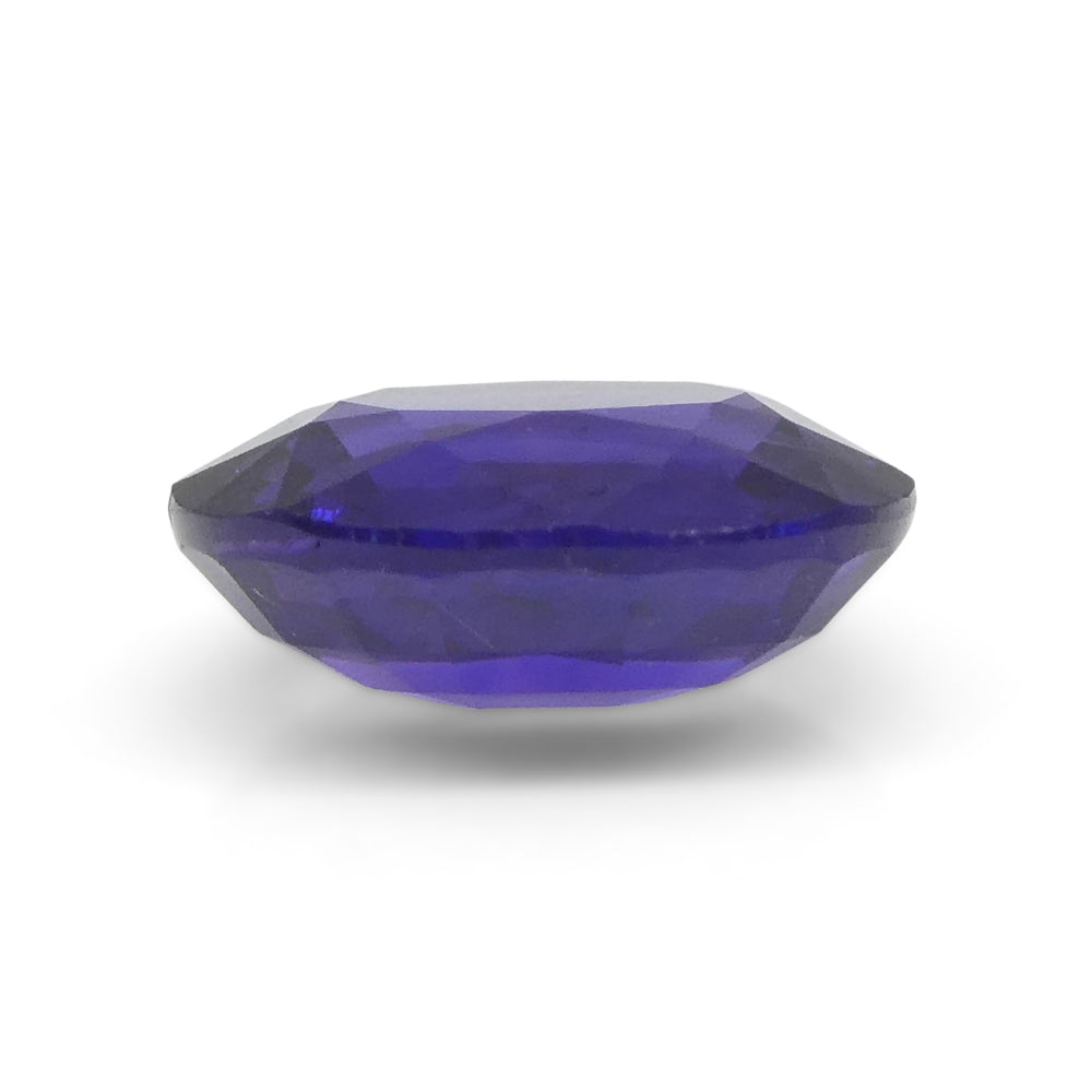 0.98ct Oval Purple Sapphire from East Africa, Unheated - Skyjems Wholesale Gemstones