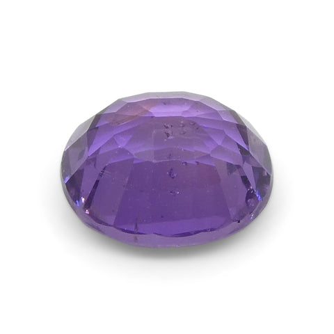 0.97ct Cushion Purple  Sapphire from East Africa, Unheated