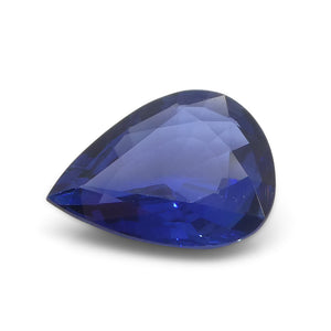 Sapphire 2.4 cts 10.73 x 8.64 x 3.39 Pear Blue  $7200