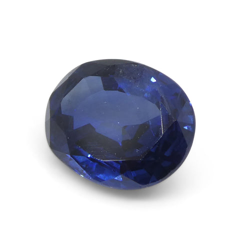 1.35ct Cushion Blue Sapphire from Nigeria