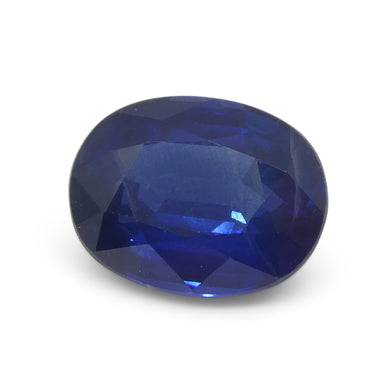 2.32ct Oval Blue Sapphire from Nigeria - Skyjems Wholesale Gemstones