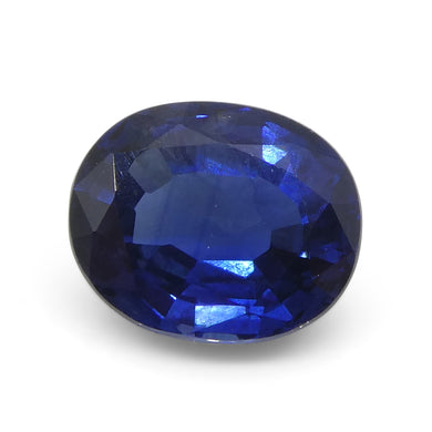 1.37ct Cushion Blue Sapphire from Nigeria - Skyjems Wholesale Gemstones