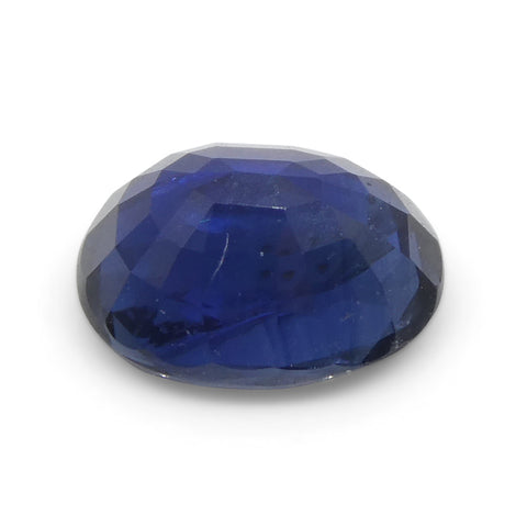 1.37ct Cushion Blue Sapphire from Nigeria