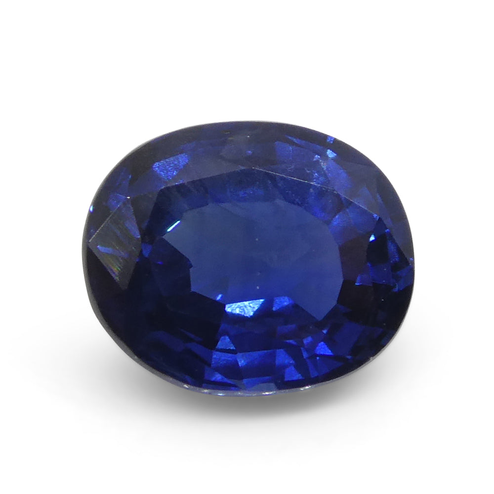 1.37ct Cushion Blue Sapphire from Nigeria - Skyjems Wholesale Gemstones