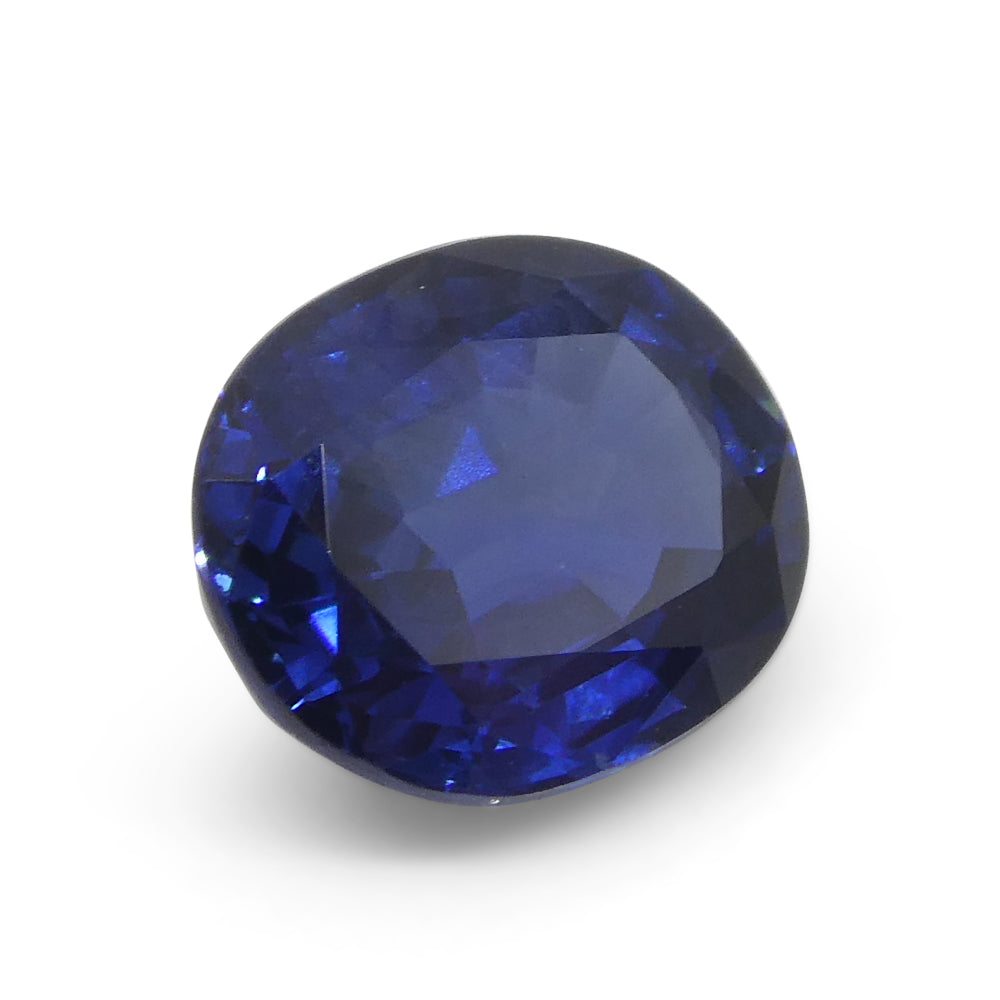 1.37ct Cushion Blue Sapphire from Nigeria - Skyjems Wholesale Gemstones