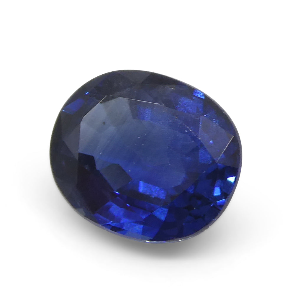 1.37ct Cushion Blue Sapphire from Nigeria - Skyjems Wholesale Gemstones