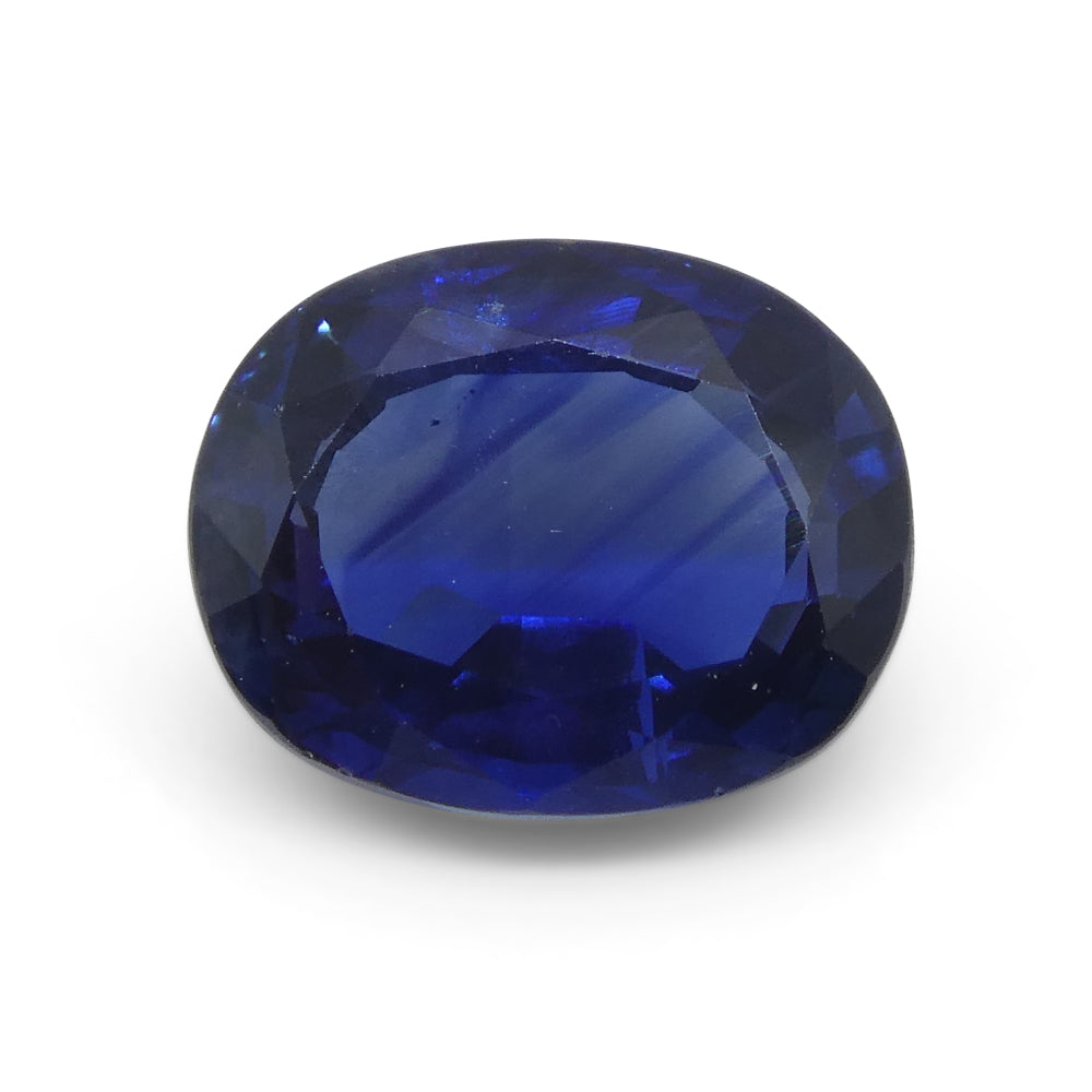 1.85ct Cushion Blue Sapphire from Nigeria - Skyjems Wholesale Gemstones