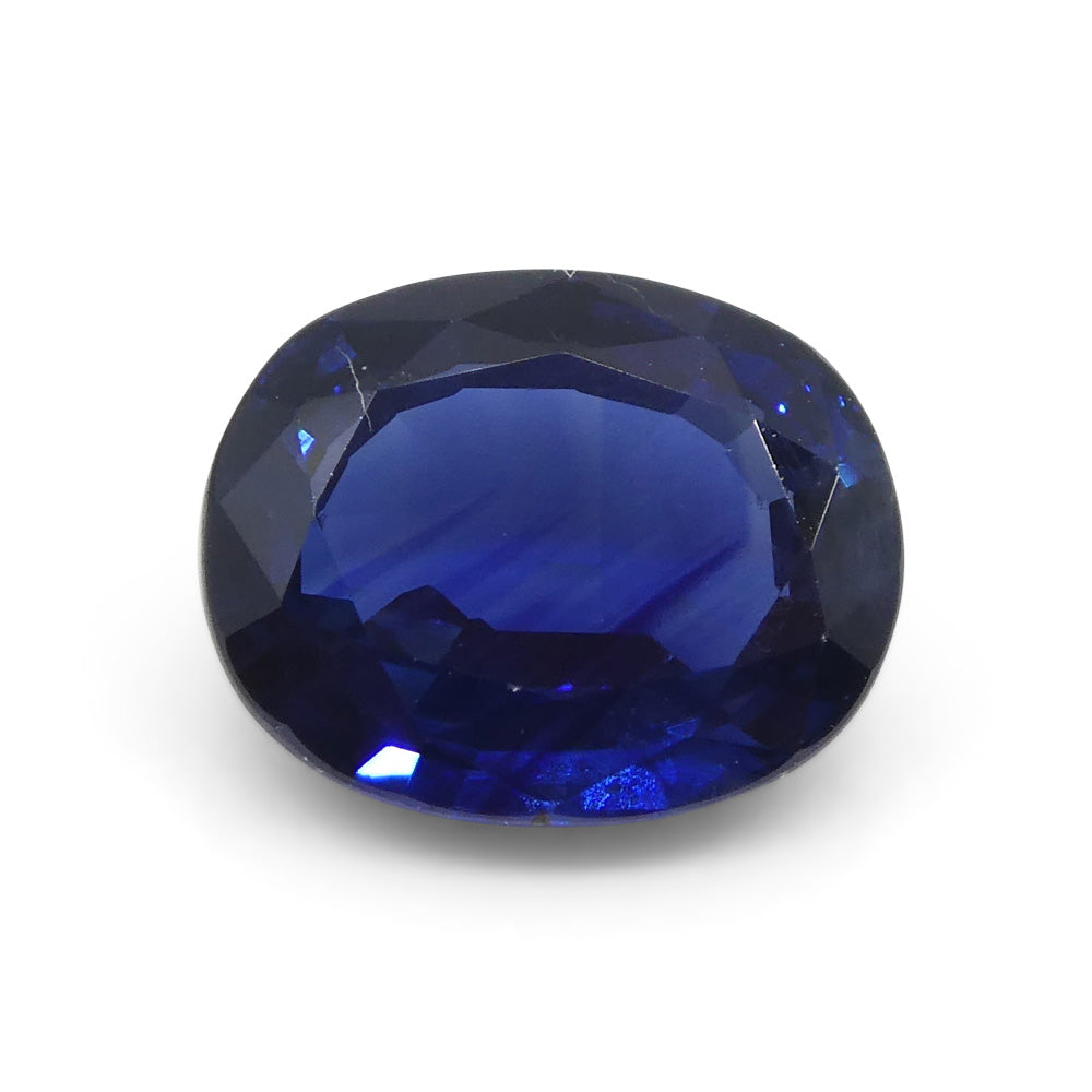 1.85ct Cushion Blue Sapphire from Nigeria - Skyjems Wholesale Gemstones