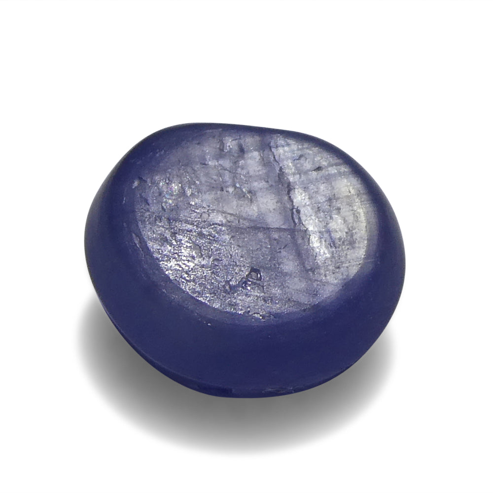 Star Sapphire 3.83 cts 7.66 x 7.44 x 5.70 Round Cabochon Blue  $7660