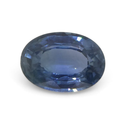 0.87ct Oval Blue Sapphire from Thailand