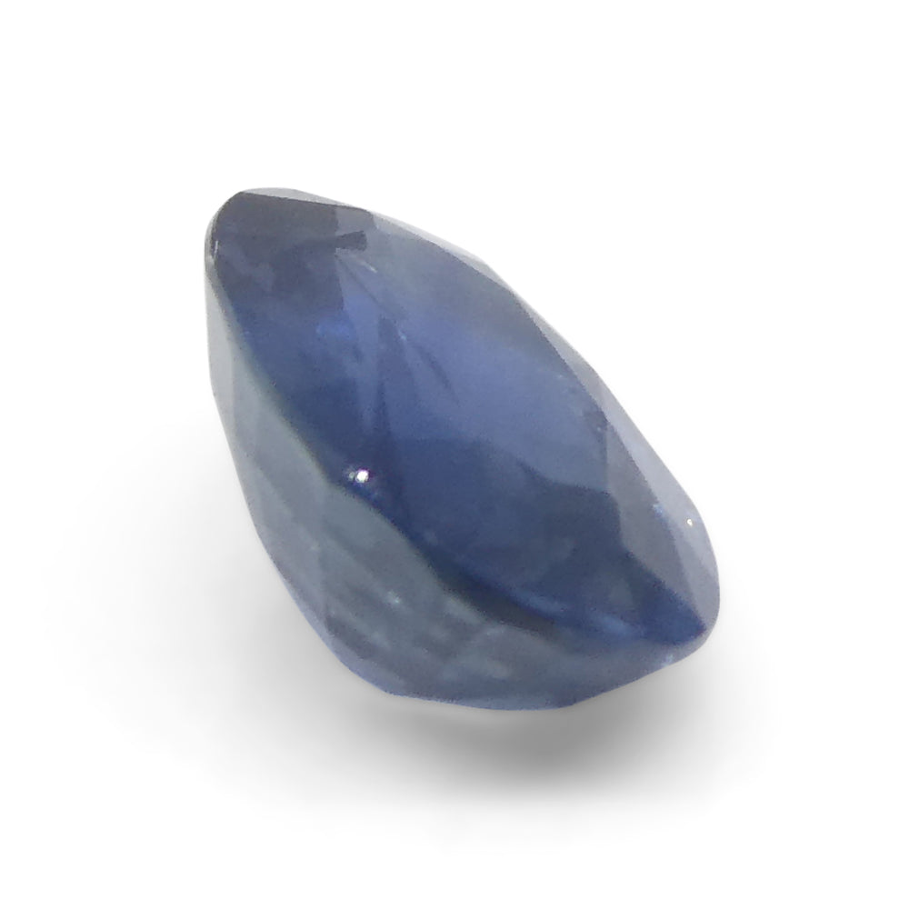 0.9ct Thai Blue Sapphire Oval Cut Gemstone from SkyJems Canadian Fine Jewelry Collection