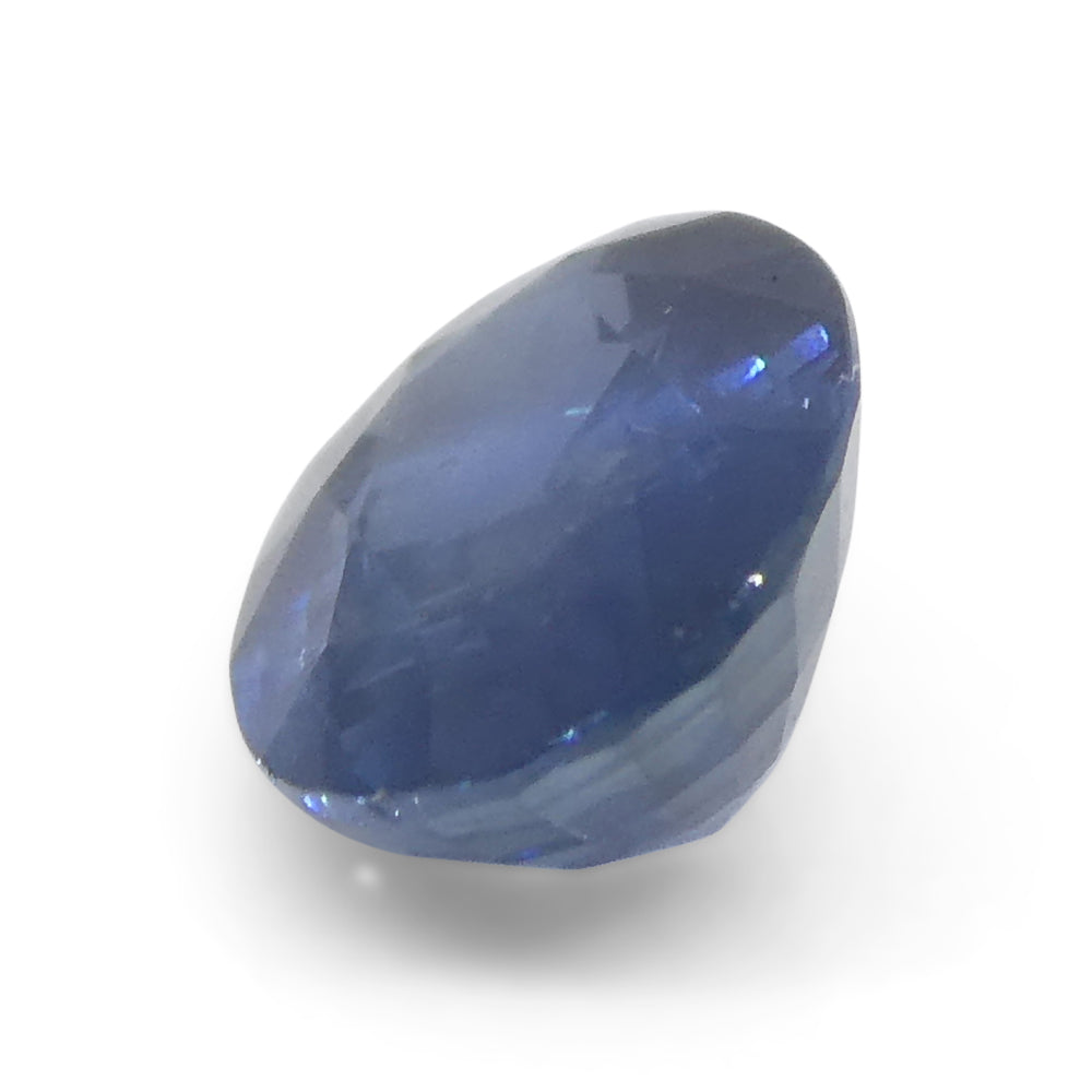0.9ct Thai Blue Sapphire Oval Cut Gemstone from SkyJems Premium Colored Stone Collection