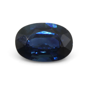 0.77ct Oval Blue Sapphire from Thailand - Skyjems Wholesale Gemstones