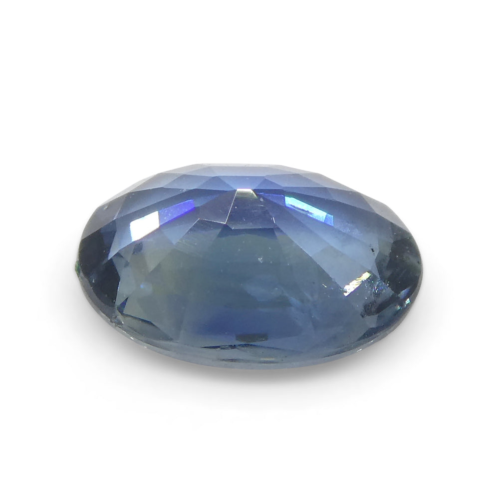 0.91ct Oval Blue Sapphire from Thailand, heated gemstone by SkyJems - premium blue corundum for fine jewelry
