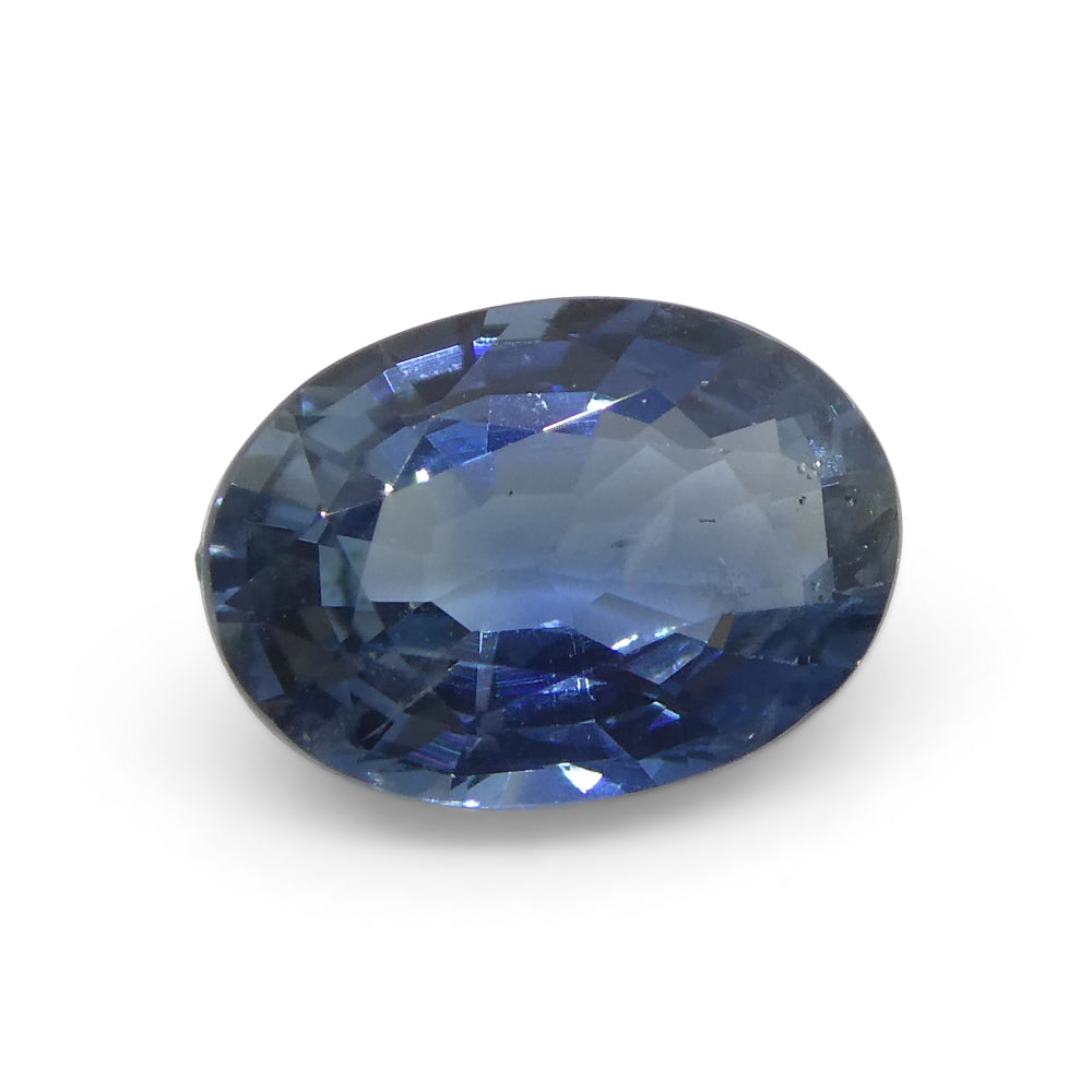 0.91ct Thai Blue Sapphire Oval Cut Gemstone from SkyJems Canadian Fine Jewelry Collection