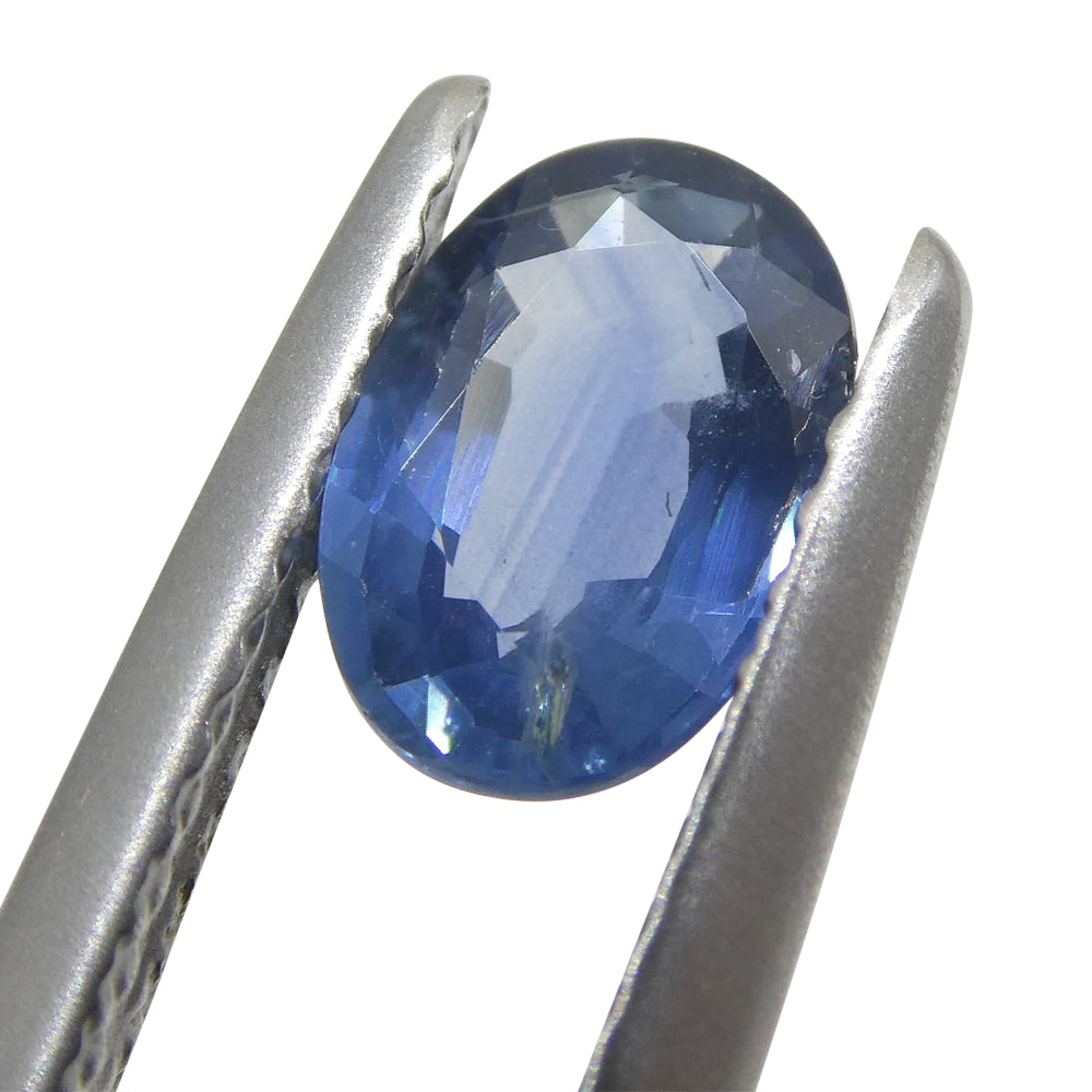 0.85ct Oval Blue Sapphire from Thailand - Skyjems Wholesale Gemstones