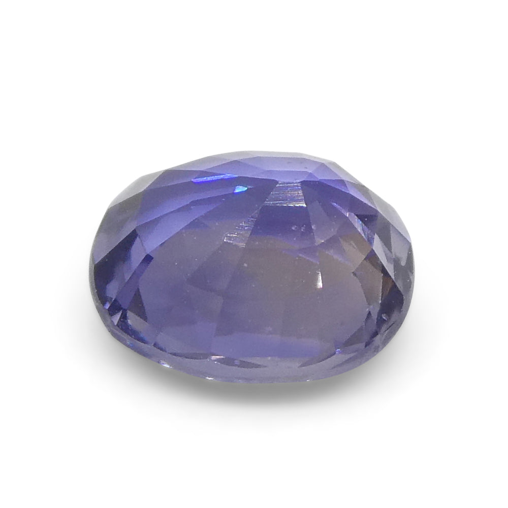 0.89ct Cushion Blue Sapphire from East Africa, Unheated - Skyjems Wholesale Gemstones