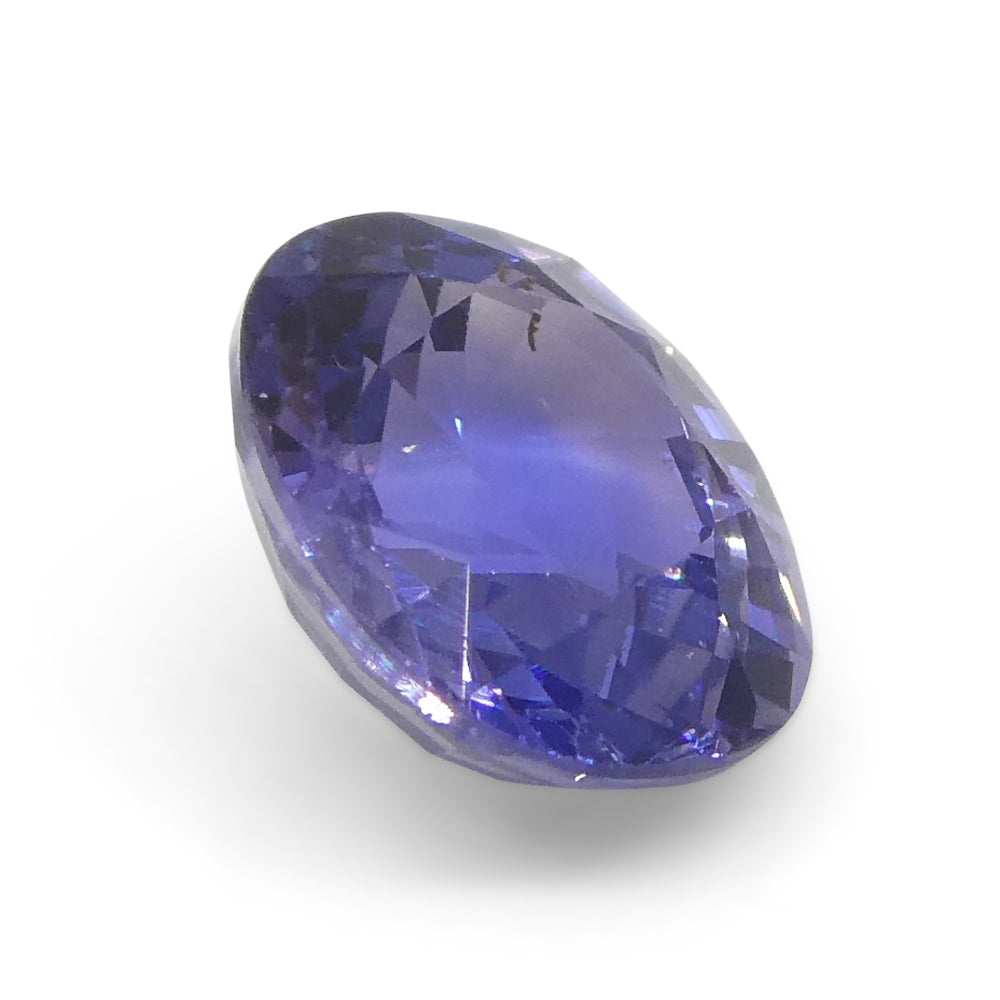 0.89ct Cushion Blue Sapphire from East Africa, Unheated - Skyjems Wholesale Gemstones