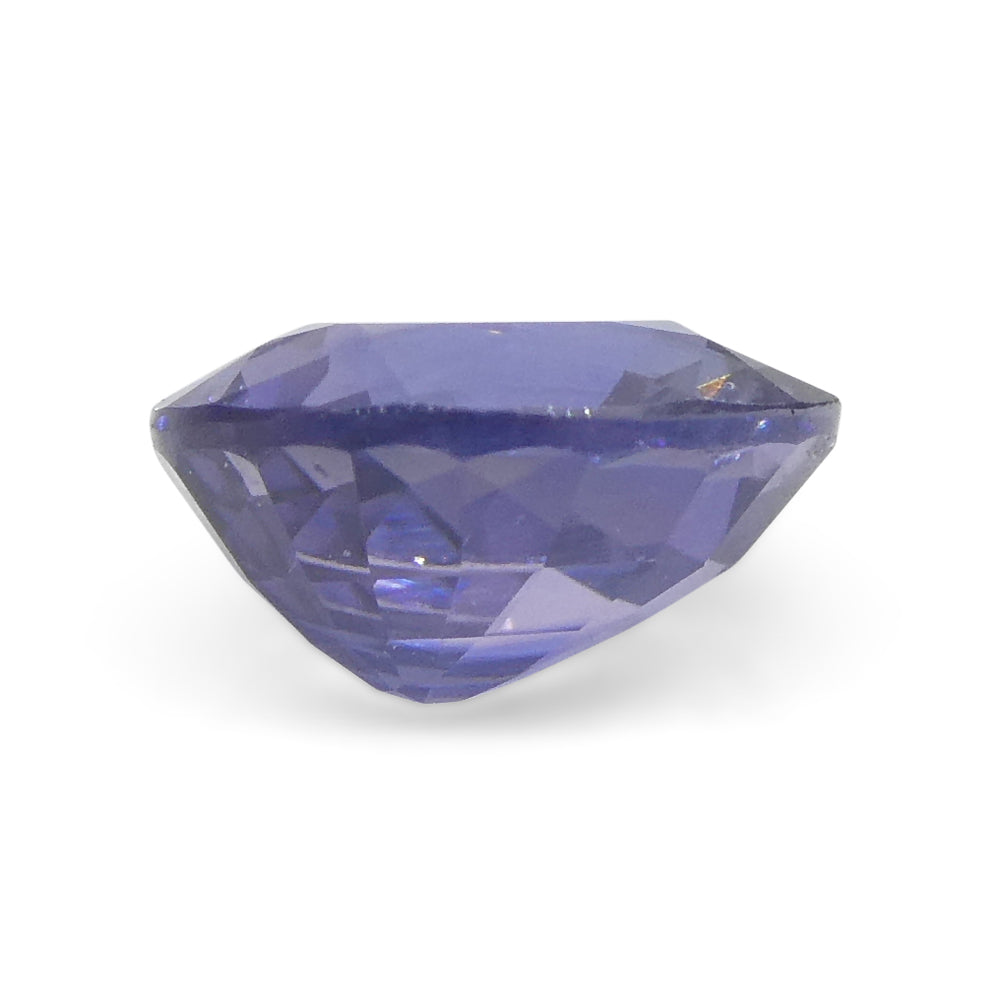 0.89ct Cushion Blue Sapphire from East Africa, Unheated - Skyjems Wholesale Gemstones