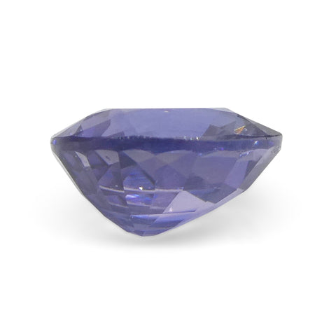 0.89ct Cushion Blue Sapphire from East Africa, Unheated