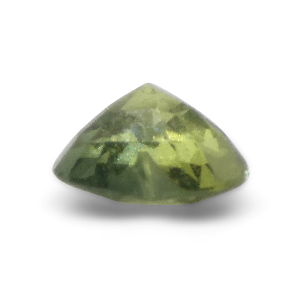 1.71ct Tanzanian Green Heart Sapphire, unheated natural gemstone from SkyJems Canadian gem specialists